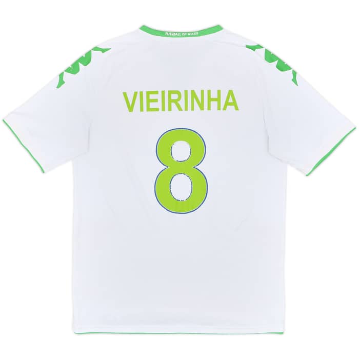2015-16 Wolfsburg Home Shirt Vierinha #8 - 5/10 - (M)