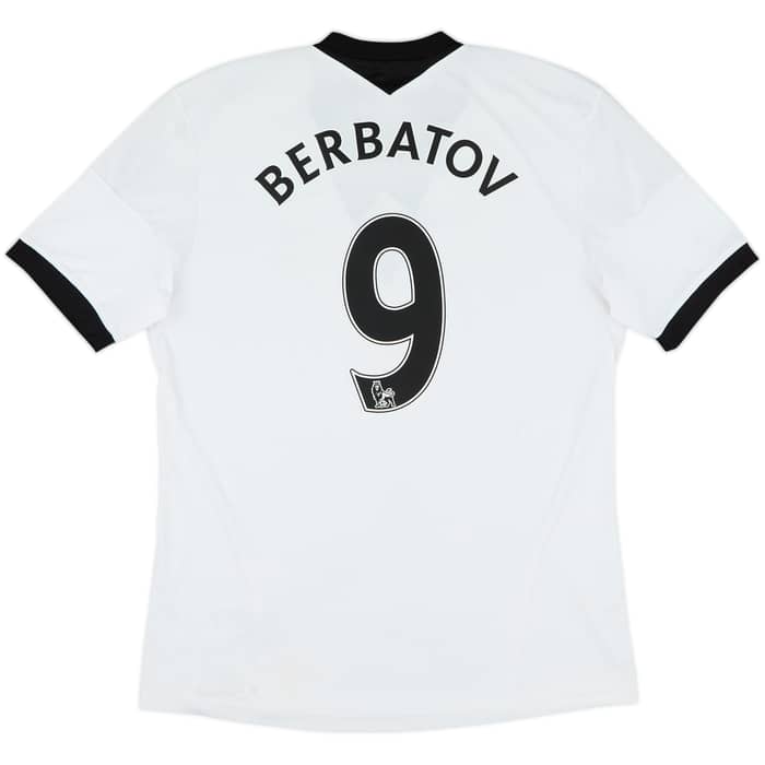 2013-14 Fulham Home Shirt Berbatov #9 - 8/10 - (XL)