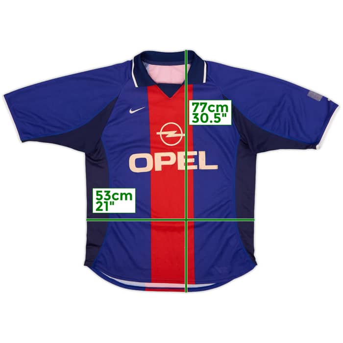 2000-01 Paris Saint-Germain Home Shirt - 5/10 - (L)