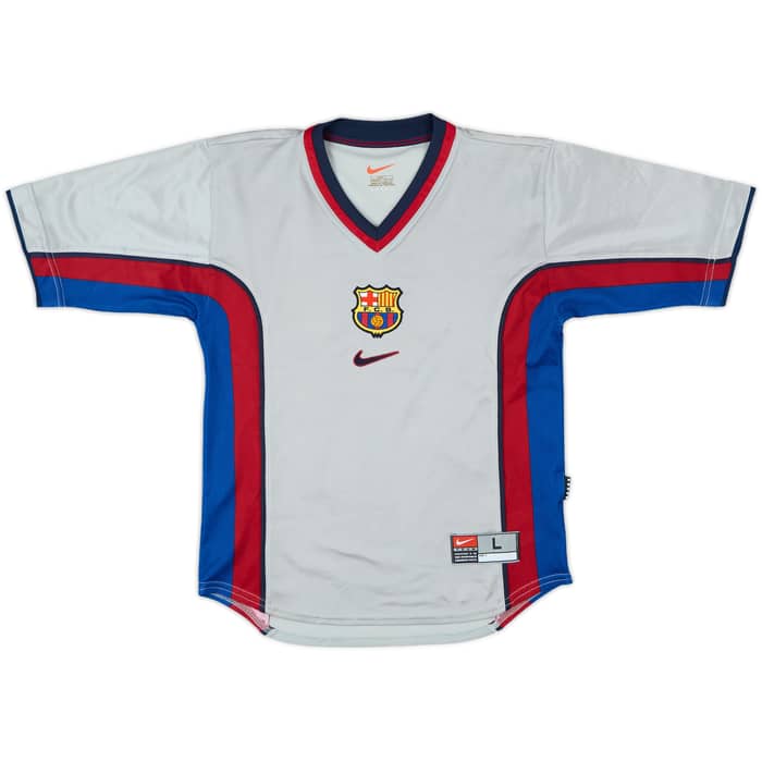 1998-01 Barcelona Away Shirt - 9/10 - (L.Boys)