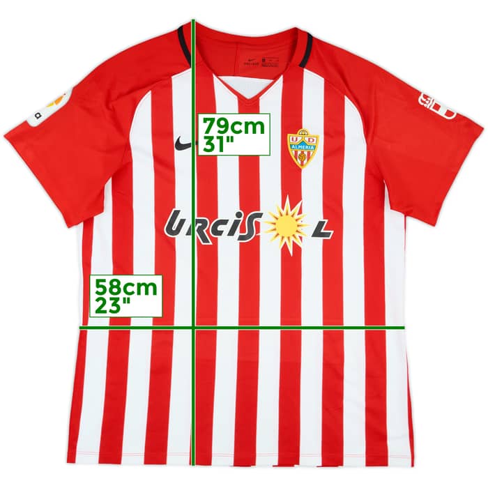 2018-19 Almeria Home Shirt - 9/10 - (XL)