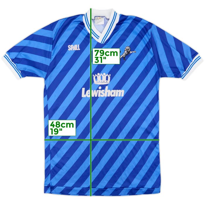 1988-89 Millwall Home Shirt - 9/10 - (L)