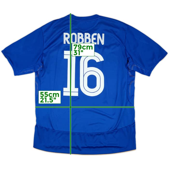 2005-06 Chelsea Centenary Home Shirt Robben #16 - 10/10 - (XL)