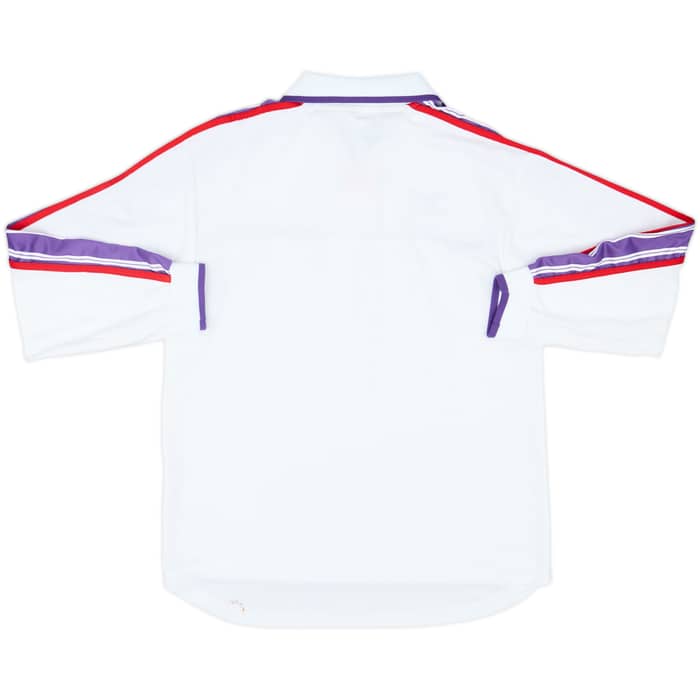 2001-02 Fiorentina Away L/S Shirt & Shorts - 6/10 - (M)