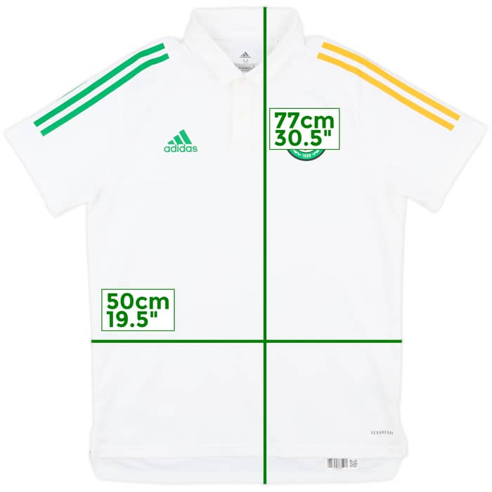 2020-21 Celtic adidas Polo Shirt - 9/10 - (M)