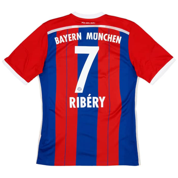 2014-15 Bayern Munich Home Shirt Ribery #7 - 7/10 - (M)