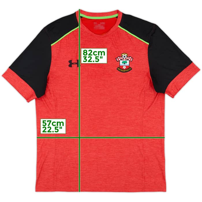 2016-17 Southampton Under Armour Training Shirt - 8/10 - (XXL)