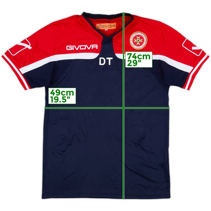 2010-12 Malta Staff Issue Givova Training Shirt DT - 8/10 - (M)