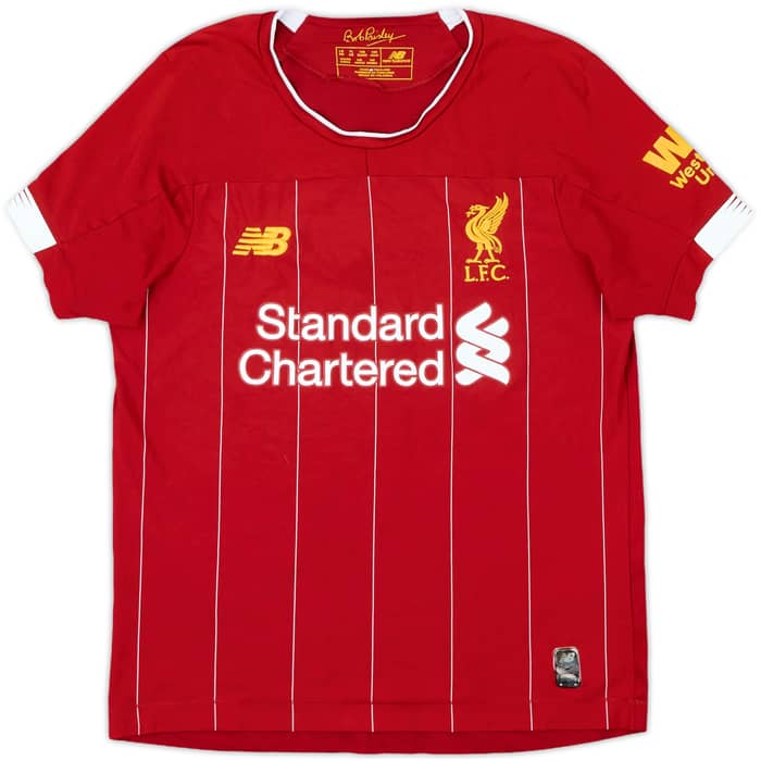 2019-20 Liverpool Home Shirt M.Salah #11 - 9/10 - (L.Boys)