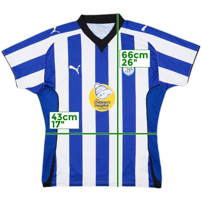 2009-10 Sheffield Wednesday Home Shirt - 8/10 - (XL.Boys)