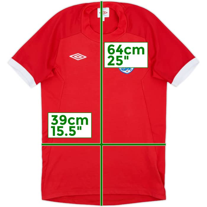 2010-11 England Away Shirt - 6/10 - (M.Boys)