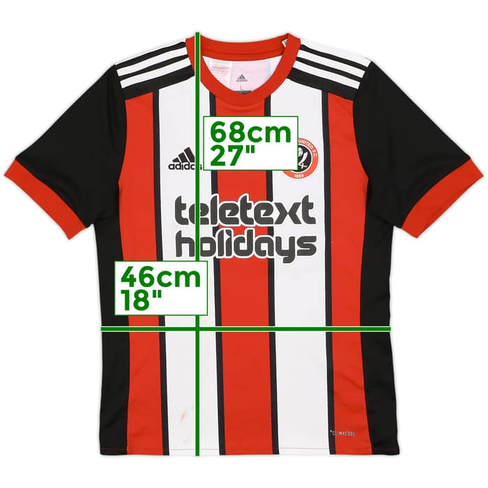 2017-18 Sheffield United Home Shirt - 6/10 - (L.Boys)