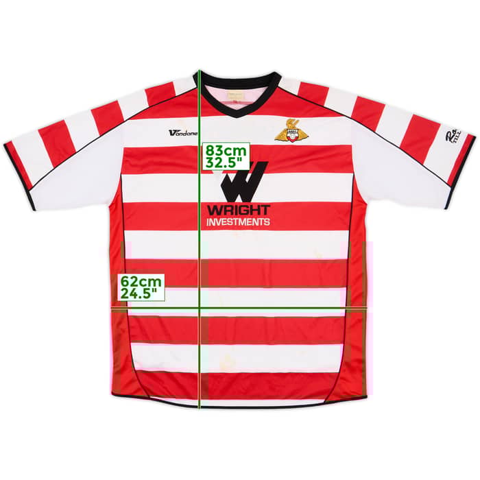 2008-09 Doncaster Rovers Home Shirt - 4/10 - (XXL)