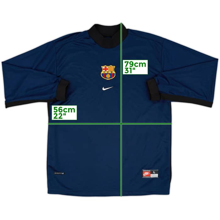 1998-99 Barcelona GK Shirt - 8/10 - (L)