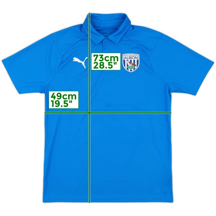 2018-19 West Brom Puma Polo Shirt - 7/10 - (M)