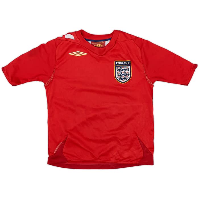 2006-08 England Away Shirt - 5/10 - (S.Boys)