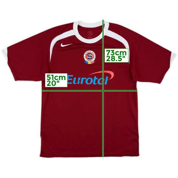 2005-06 Sparta Prague Home Shirt - 7/10 - (L)