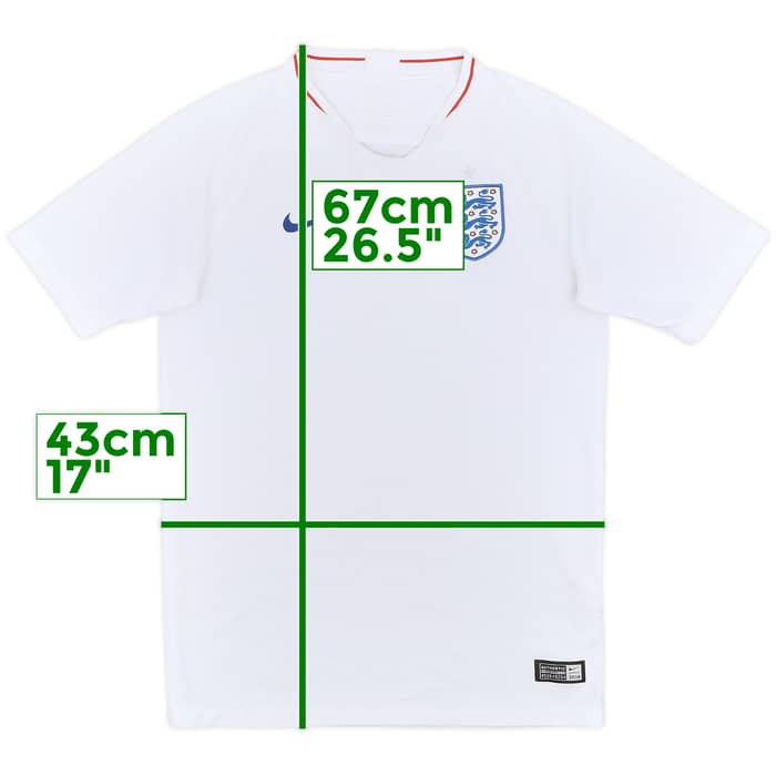 2018-19 England Home Shirt - 6/10 - (L.Boys)
