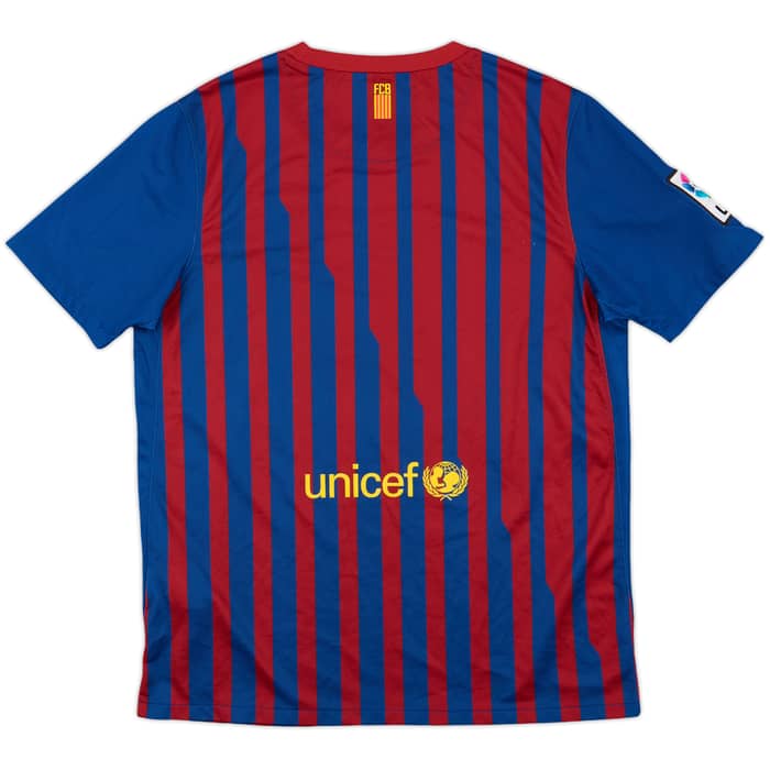 2011-12 Barcelona Home Shirt - 10/10 - (XL.Boys)