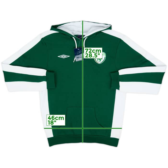 2006-07 Ireland Umbro Hooded Sweat Top (S)