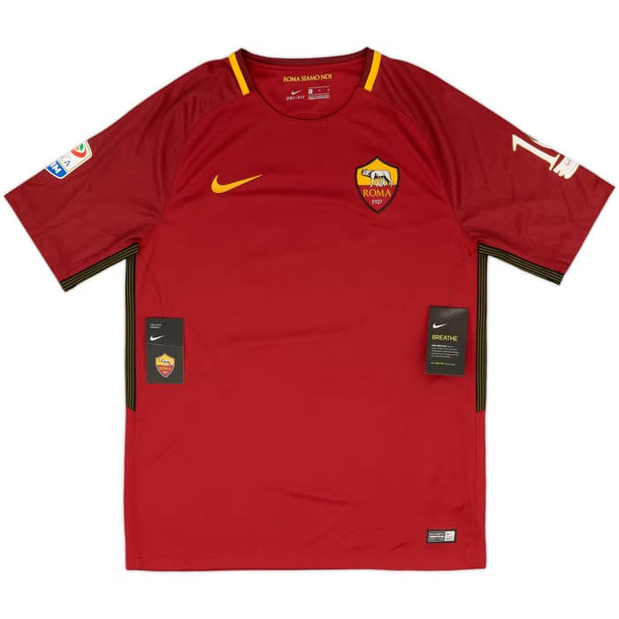 2017-18 Roma Special Tribute Home Shirt Totti #10 (M)