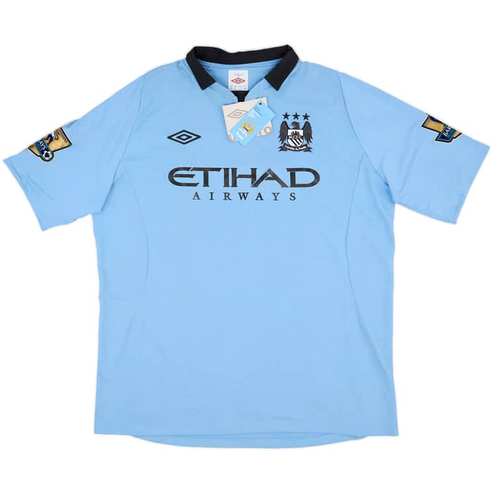 2012-13 Manchester City Home Shirt Kun Aguero #16 (XL)