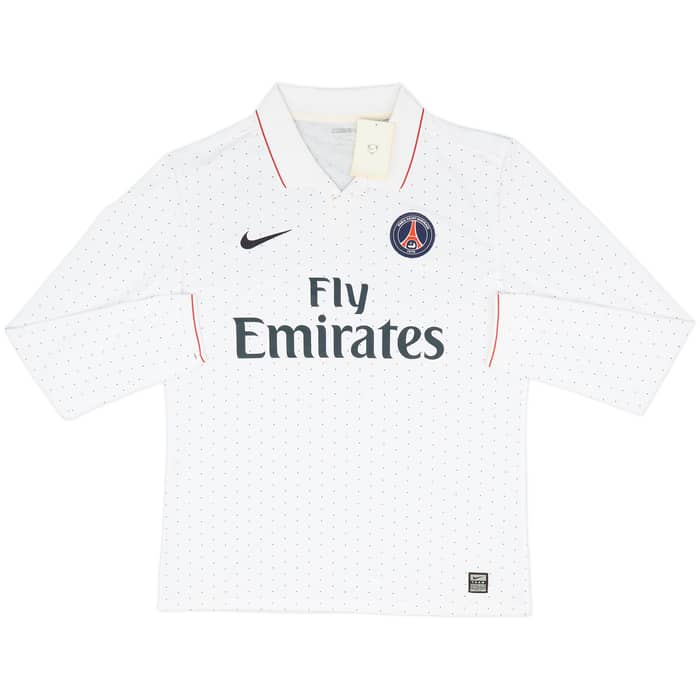 2009-10 Paris Saint-Germain Player Issue Away L/S Shirt (L)