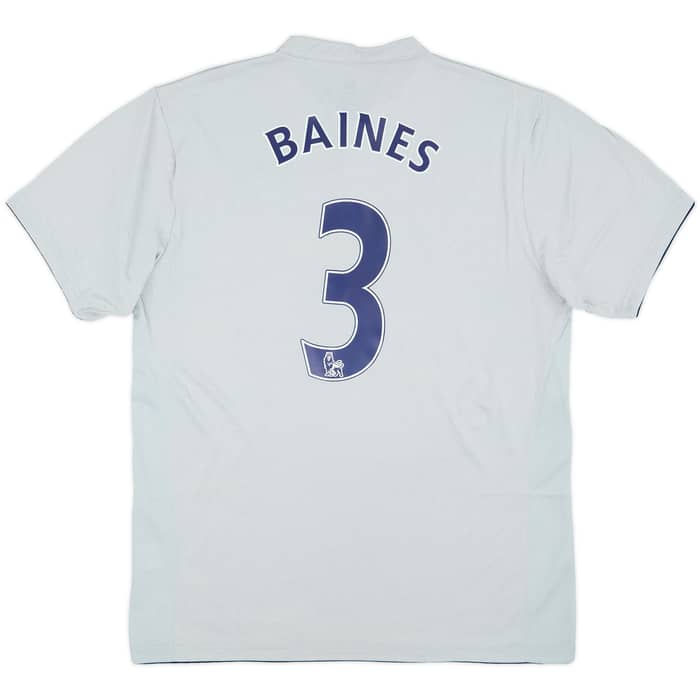 2011-12 Everton Third Shirt Baines #3 (L)