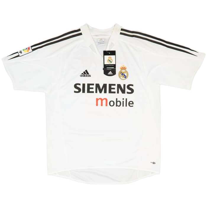 2004-05 Real Madrid Home Shirt Beckham #23 (M)