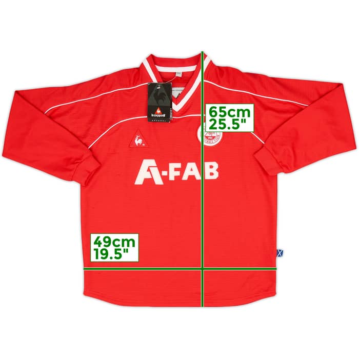 2002-04 Aberdeen Home L/S Shirt (L.Boys)