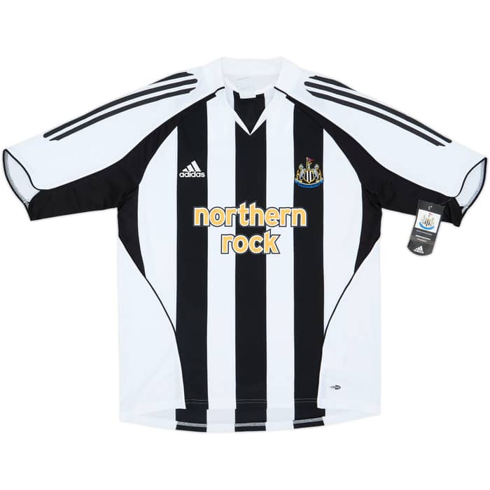 2005-07 Newcastle Home Shirt Shearer #9 (L)