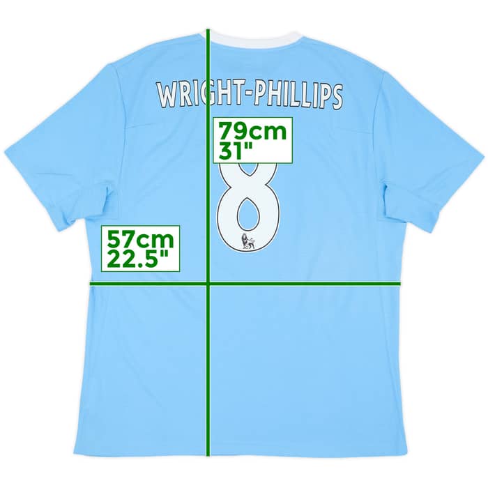 2009-10 Manchester City Home Shirt Wright-Phillips #8 (XL)