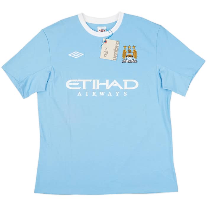 2009-10 Manchester City Home Shirt Kompany #33 (XL)