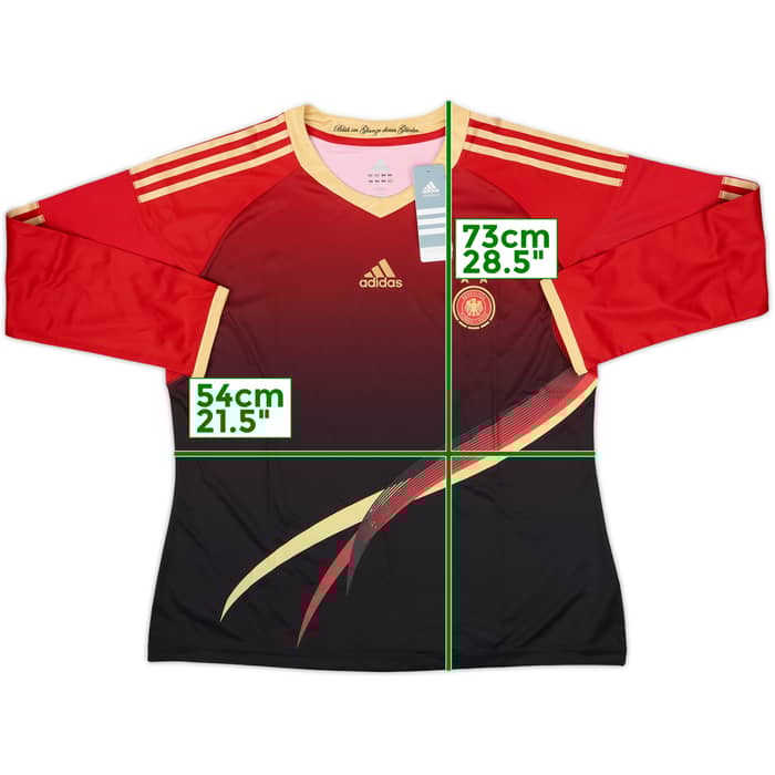 2011-12 Germany Women's Player Issue Away L/S Shirt (Women's XL)