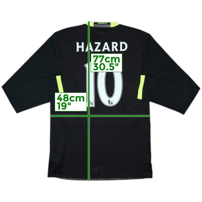 2016-17 Chelsea Away L/S Shirt Hazard #10 (M/L)