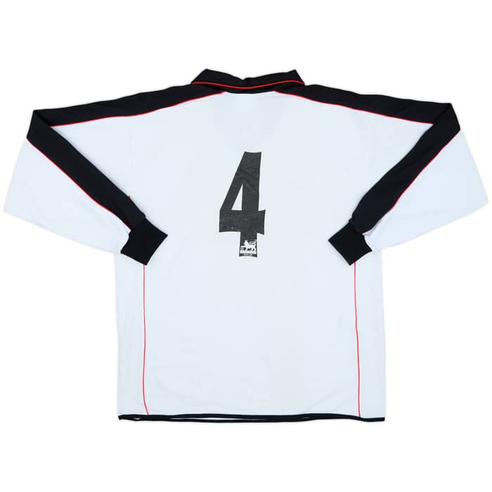2001-02 Ipswich Away L/S Shirt #4 - 7/10 - (XL)