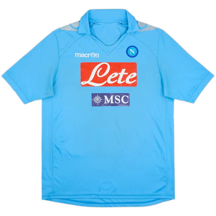 2011-12 Napoli Home Shirt - 4/10 - (L)