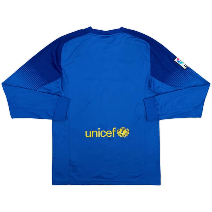 2013-14 Barcelona GK Shirt - 9/10 - (S)