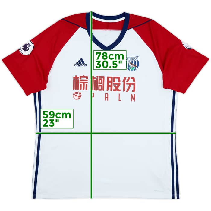 2017-18 West Brom Away Shirt - 9/10 - (XL)