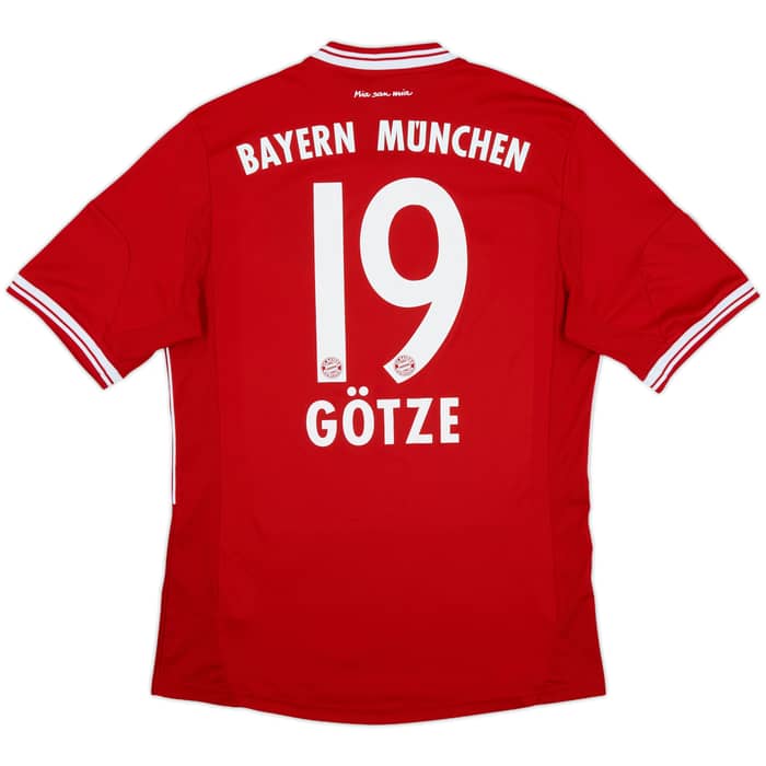 2013-14 Bayern Munich Home Shirt Gotze #19 - 8/10 - (M)