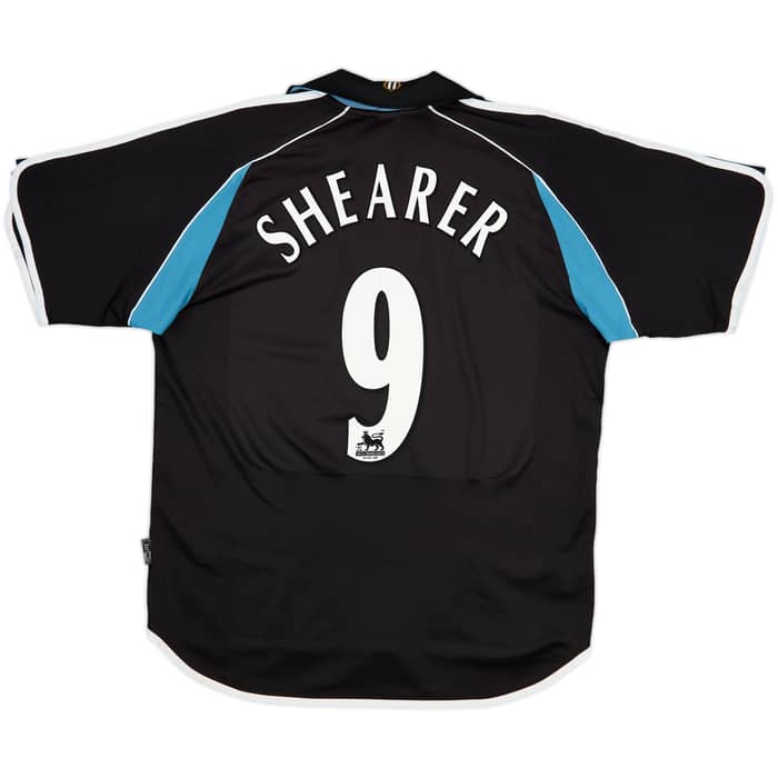 2000-01 Newcastle Away Shirt Shearer #9 - 7/10 - (L)