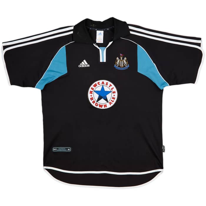 2000-01 Newcastle Away Shirt Shearer #9 - 7/10 - (L)