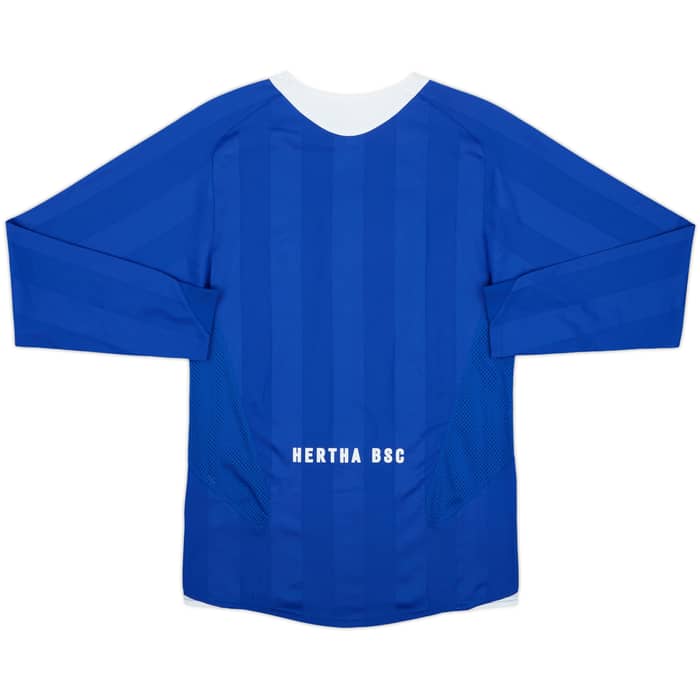 2006-07 Hertha Berlin Home L/S Shirt - 9/10 - (S)