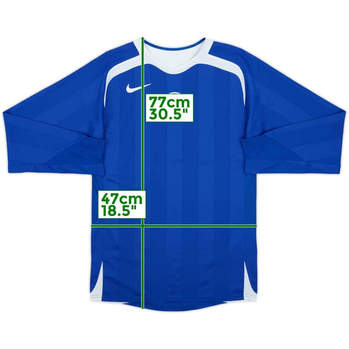 2006-07 Hertha Berlin Home L/S Shirt - 9/10 - (S)