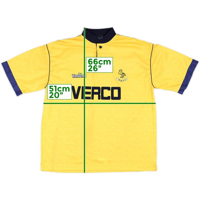 1994-95 Wycombe Wanderers Away Shirt - 6/10 - (XL)