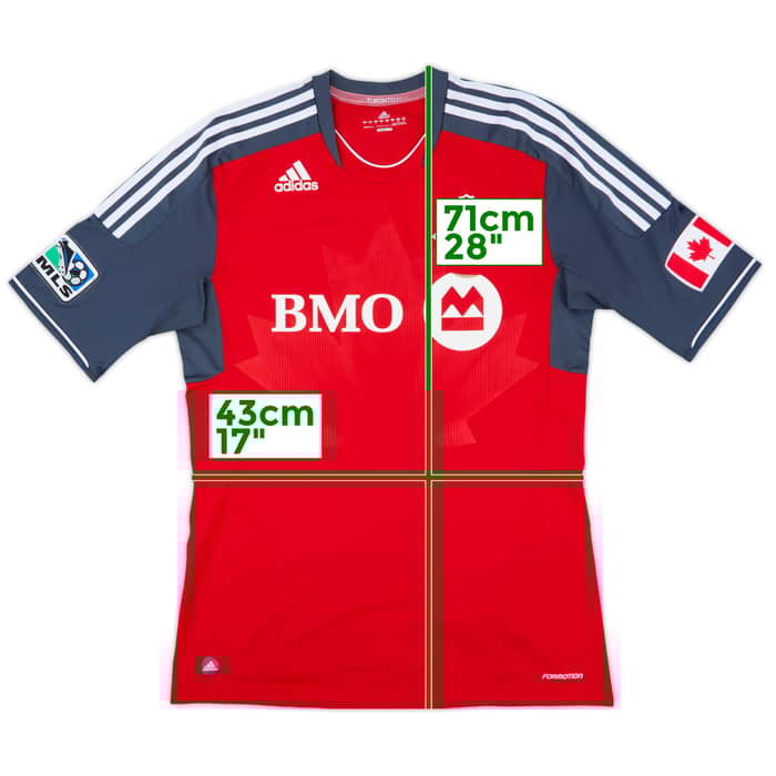 2011-13 Toronto FC Player Issue Home Shirt - 5/10 - (L)