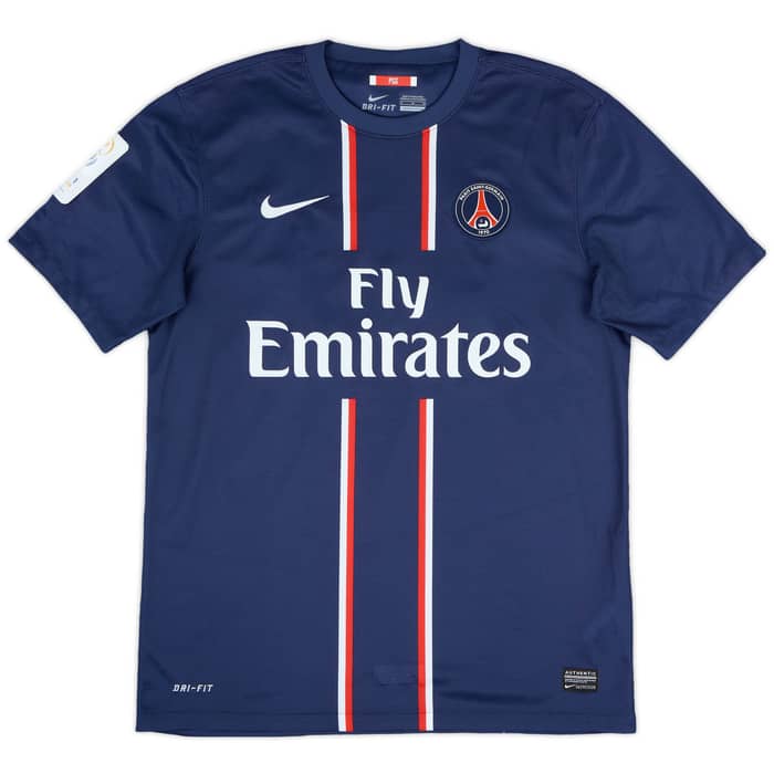 2012-13 Paris Saint-Germain Home Shirt Beckham #32 - 6/10 - (M)