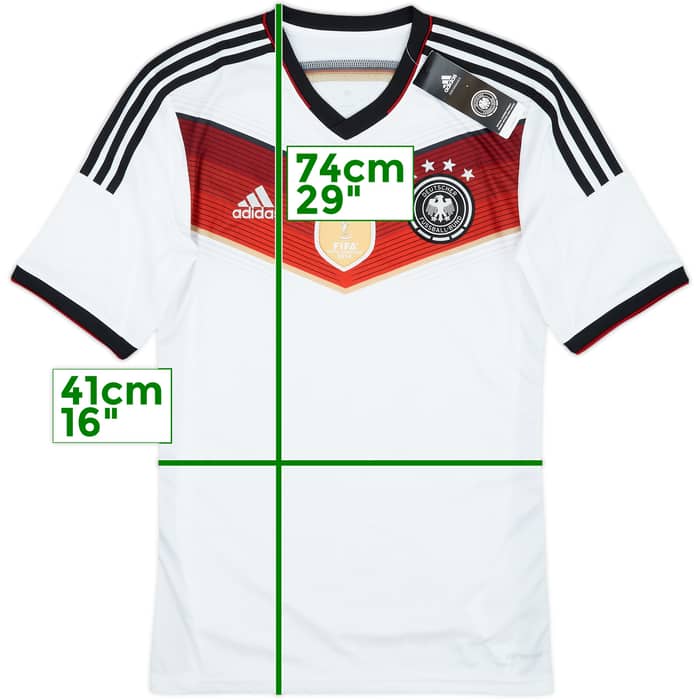 2014-15 Germany Home Shirt 4 Stars (S)