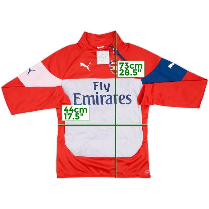 2014-15 Arsenal Puma 1/4 Zip Drill Top (S)