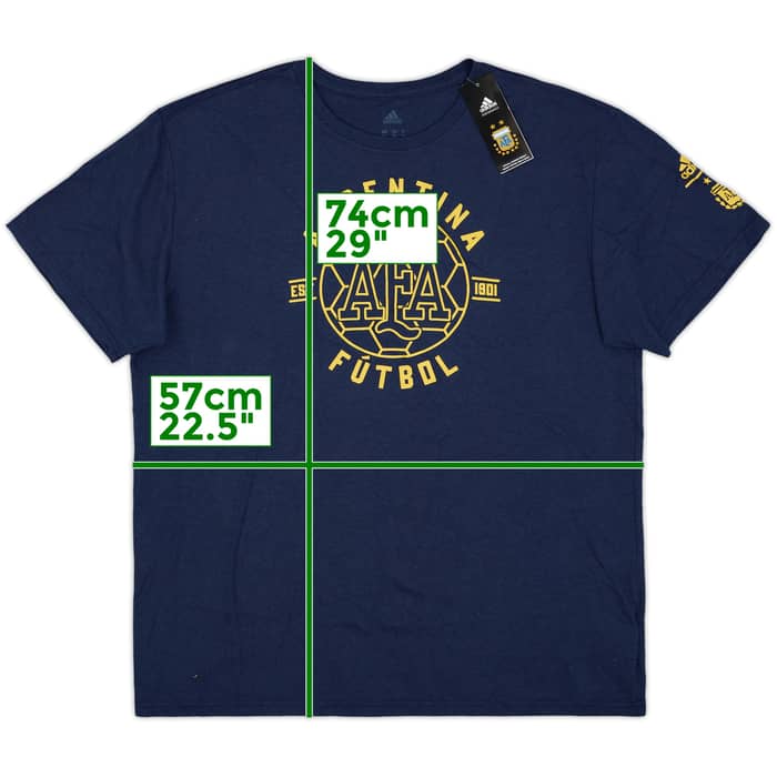 2017-18 Argentina adidas Graphic Tee (XL)
